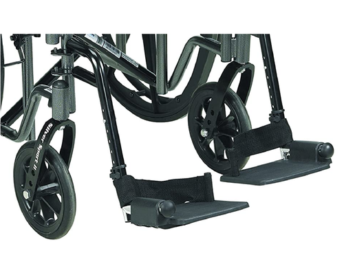 Silla de Ruedas Manual Plateada