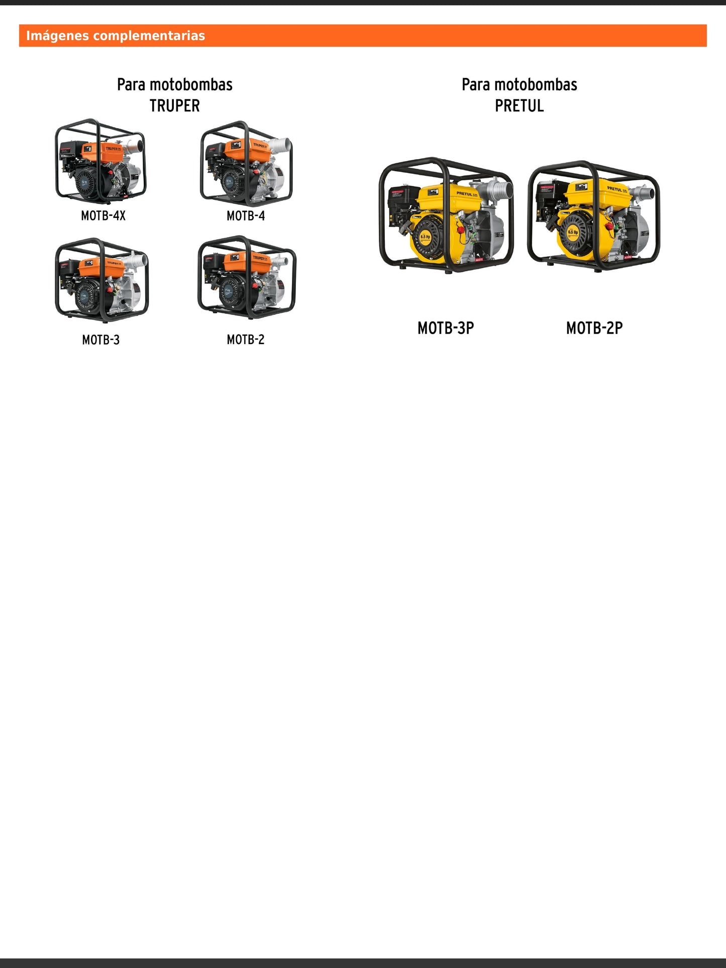 Tapón de gasolina para motobomba