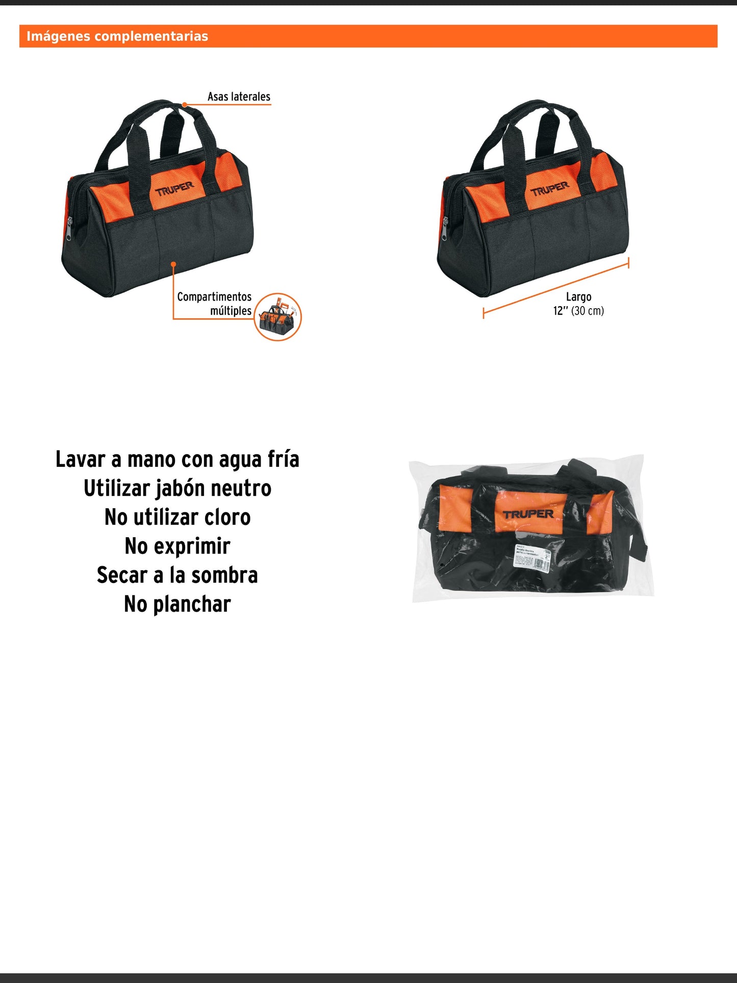 Maleta portaherramientas de 30 cm