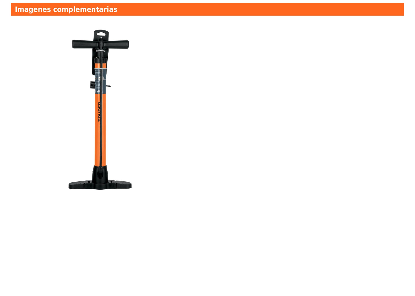 Bomba manual para inflar