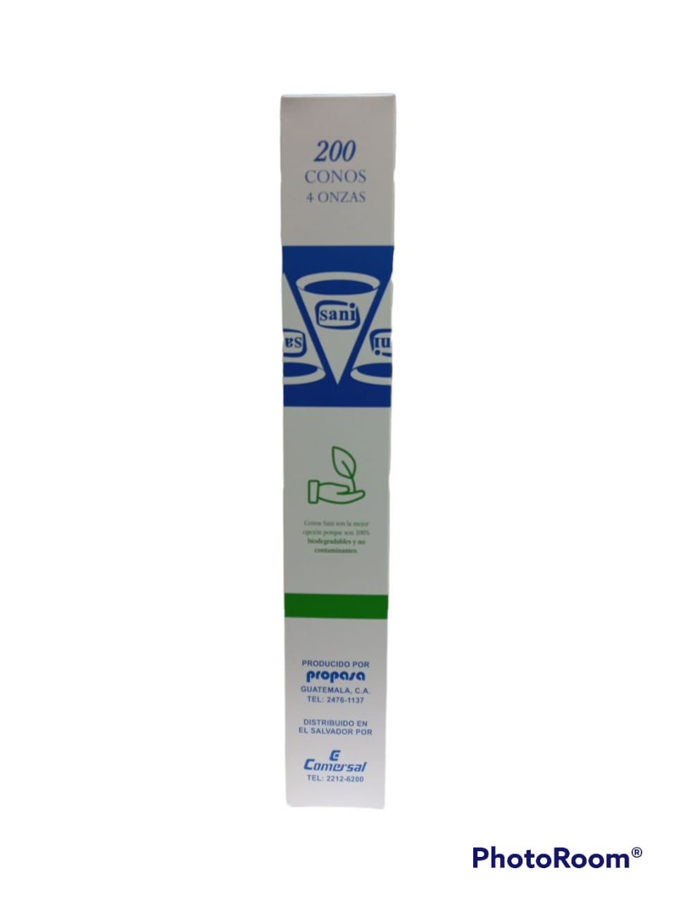 Cono desechable