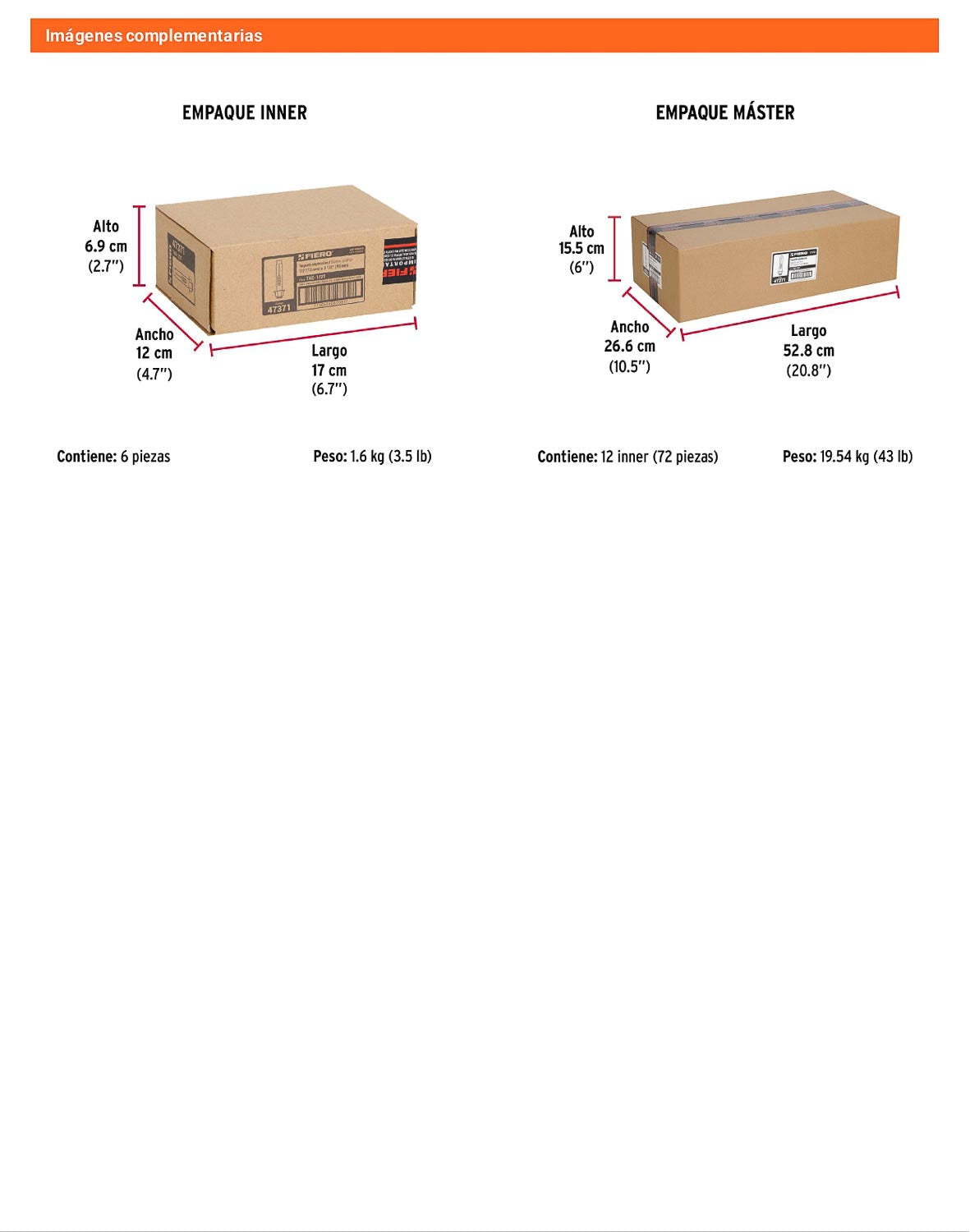 2 Taquetes Expansivos 1/2 pulg con Tornillo