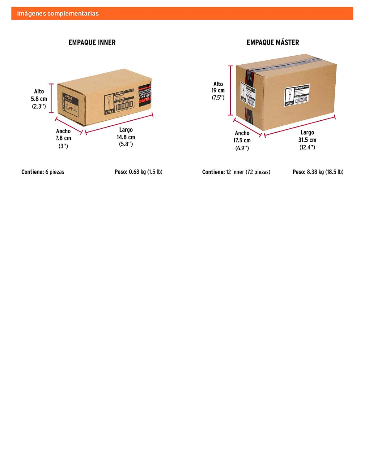 4 Taquetes Expansivos 8x50 mm Armella Abierta