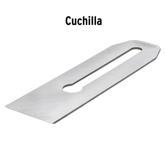 Cepillo de carpintero base lisa 5 pulg.