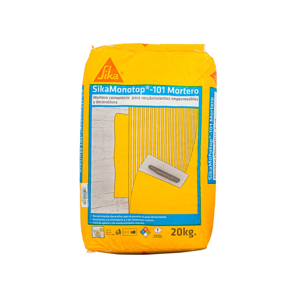 Mortero Sika Monotop 101 gris 20 kg