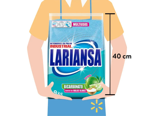 Detergente Polvo Lariansa con Aroma
