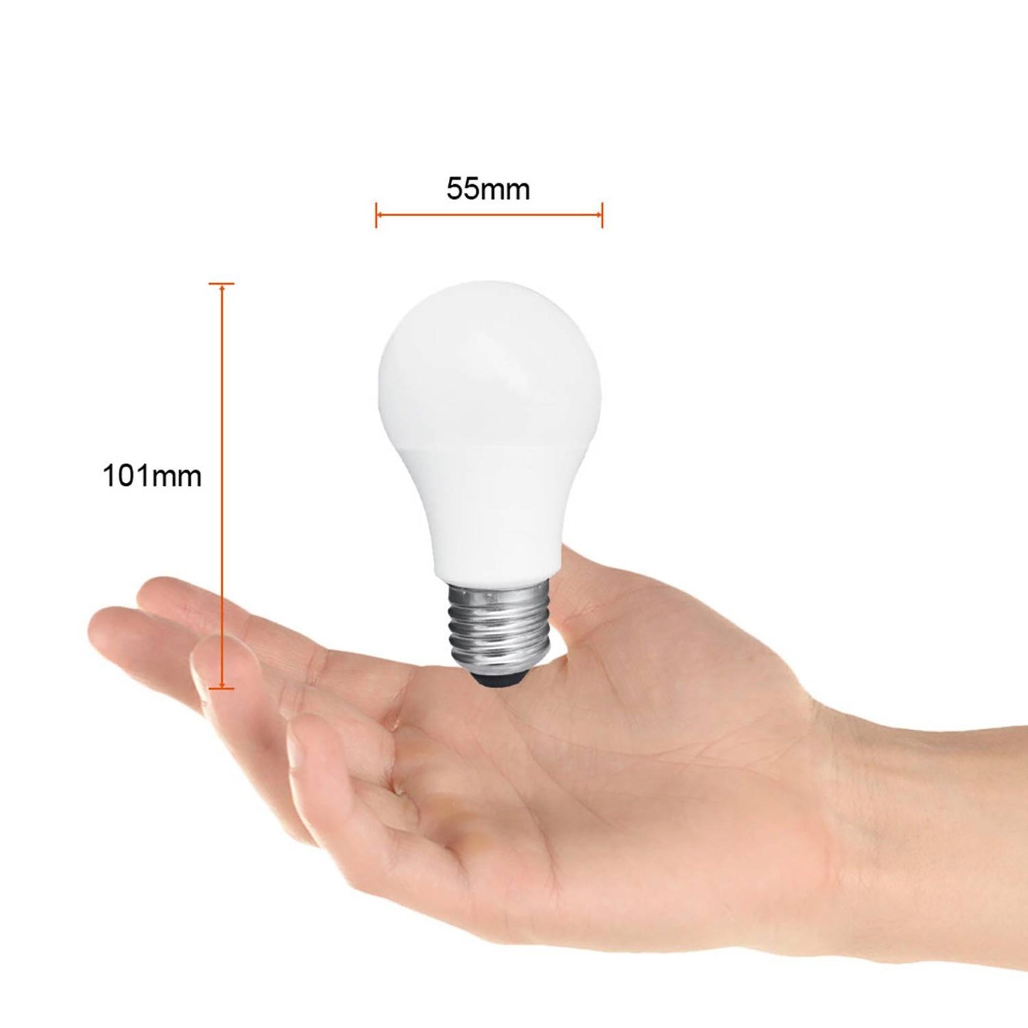 Foco LED E27 5 W 6500 K 450 lm (Set de 2)