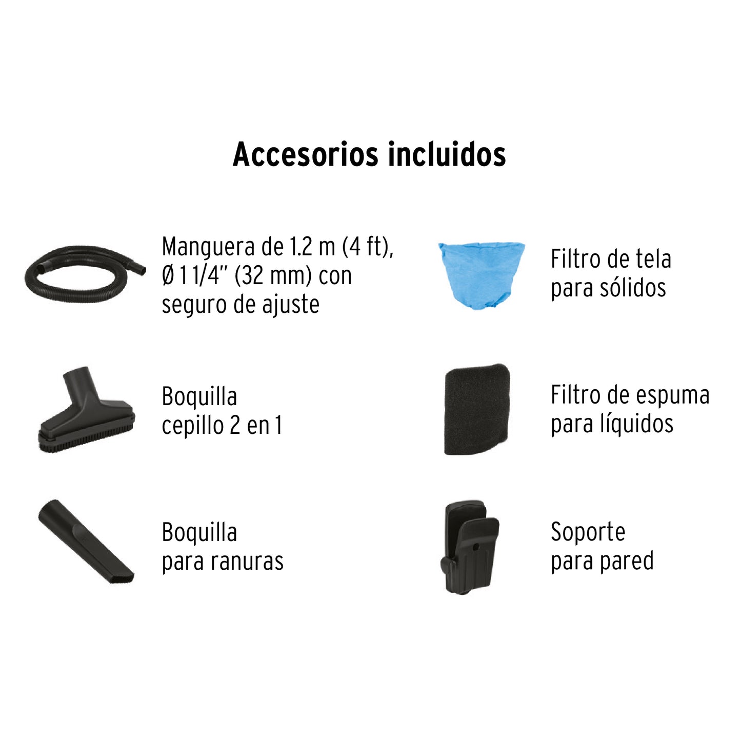 Aspiradoras plásticas 3gal