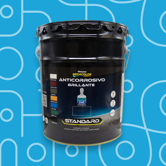 Anticorrosivo Standard brillante para metal ferroso