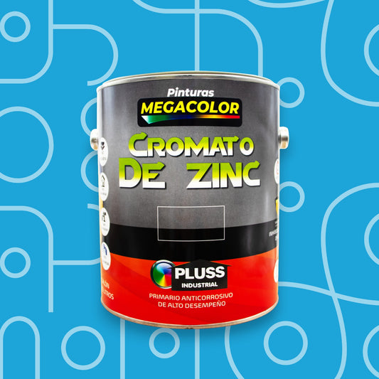 Cromato de zinc Megacolor anticorrosivo para metal con acabado mate