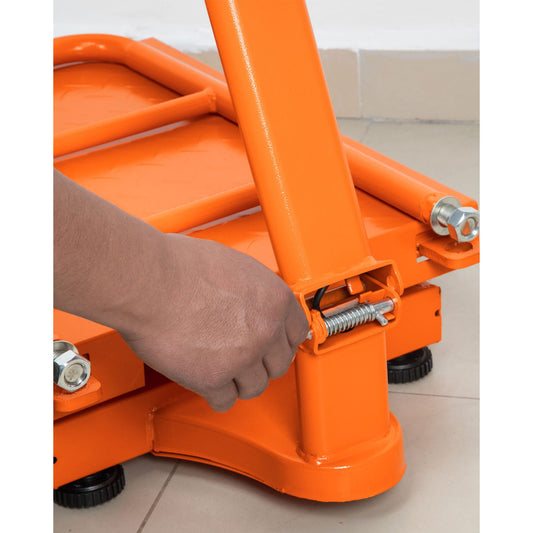 Báscula electrónica de plataforma, plegable, 200 kg · vista 2