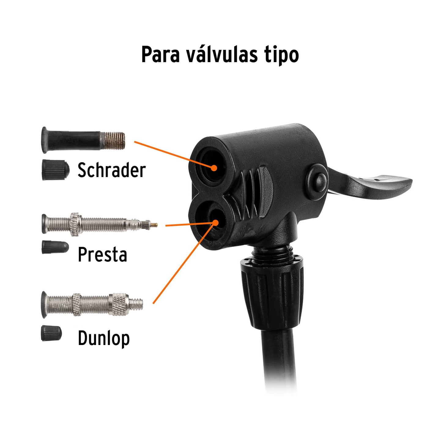 Bomba manual para inflar