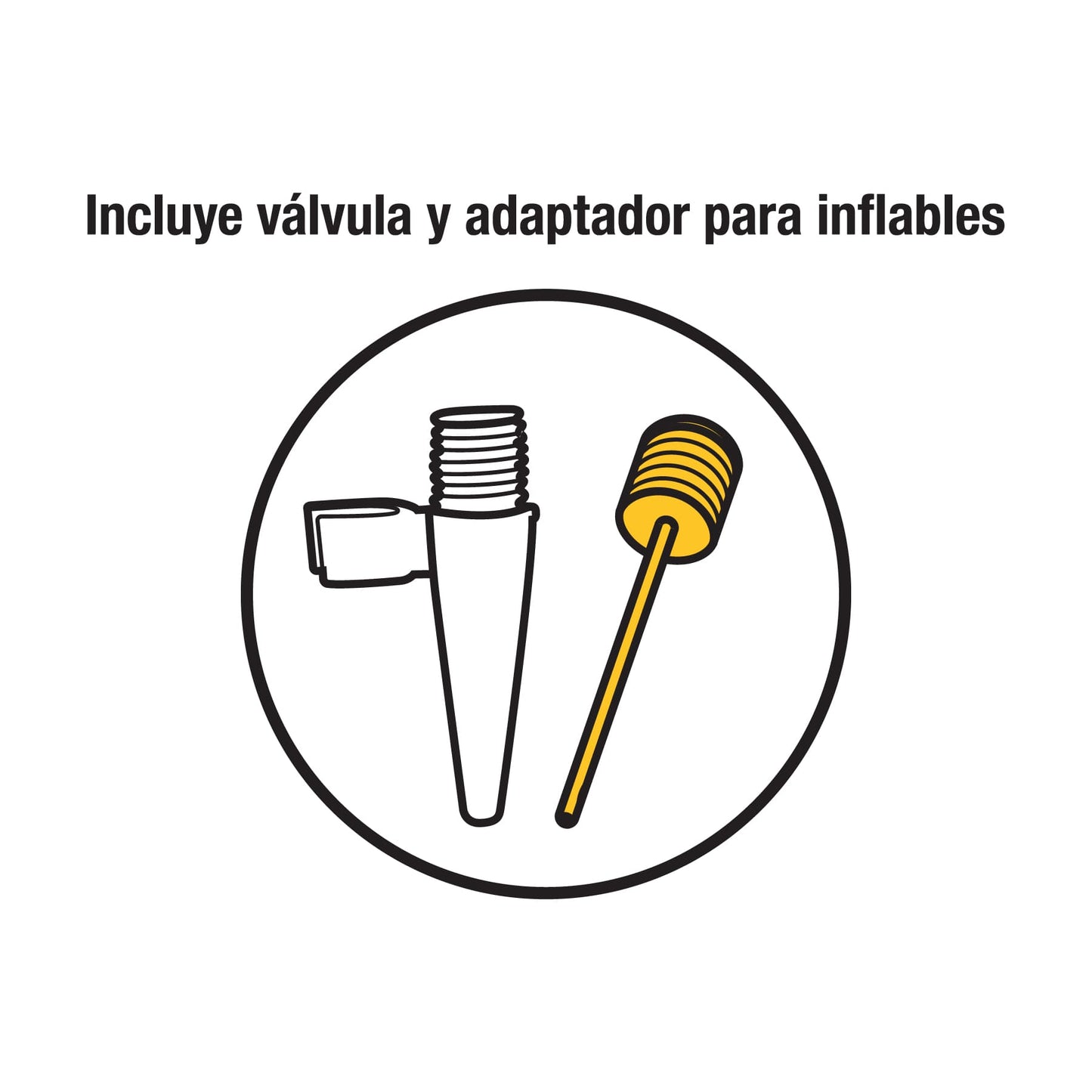 Bomba de pedal para inflar 58 PSI