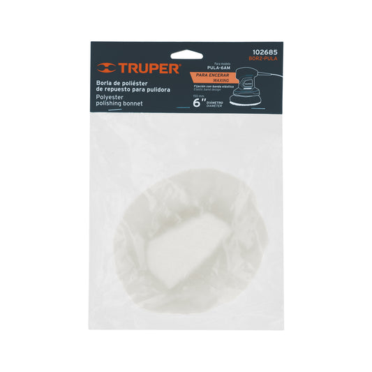 Borla 100% poliester de 6 pulg banda elastica - SKU 102685