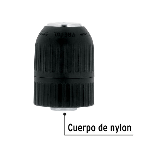 Broquero 1/2" sin llave para máquinas inalámbricas PRETUL