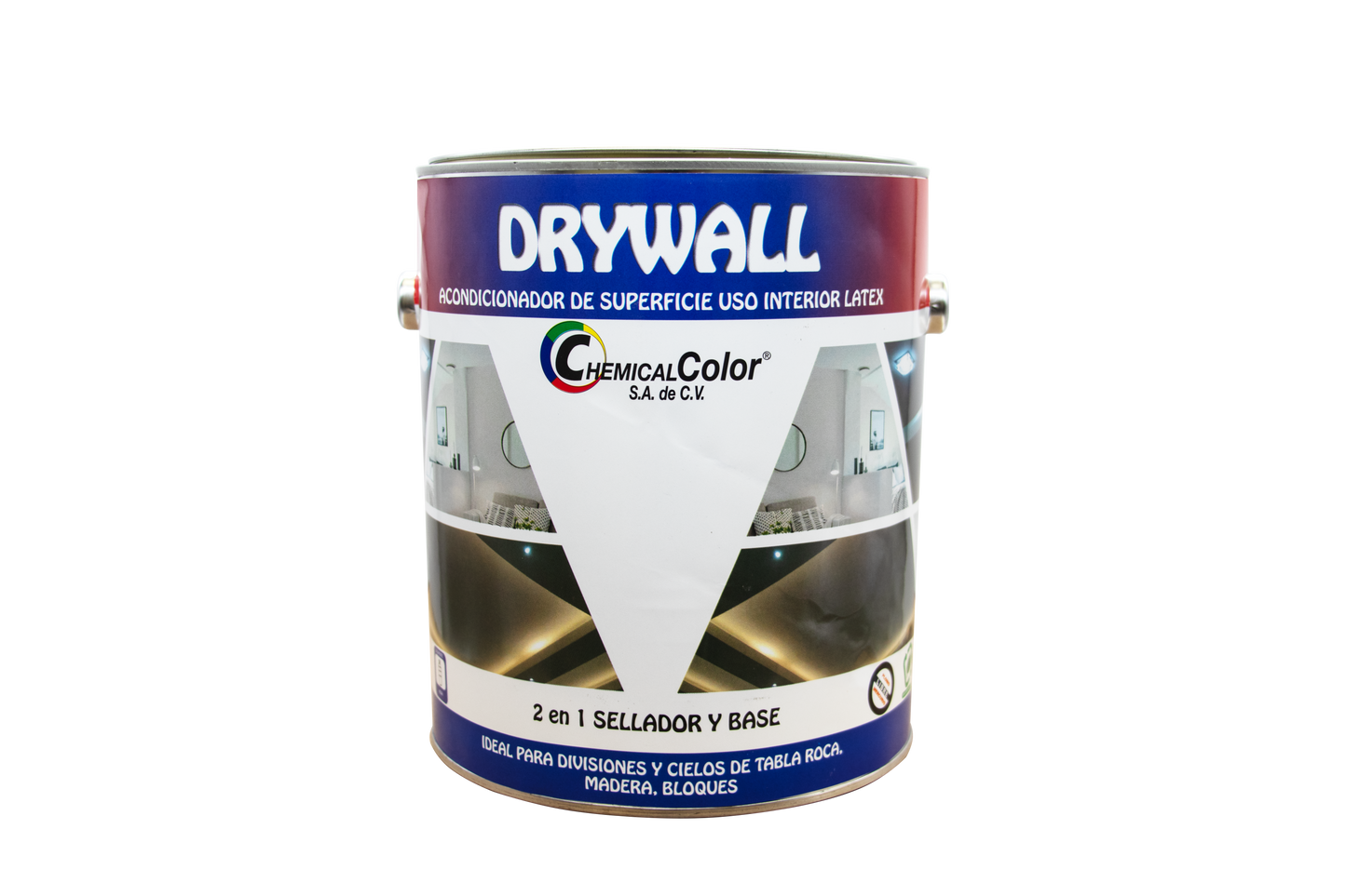 Acondicionador y base acrílica para drywall y madera con acabado mate