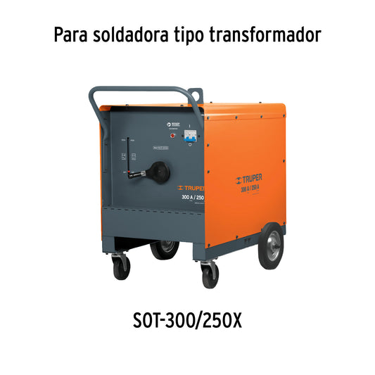 Cables con pinza a tierra para SOT-300/250X