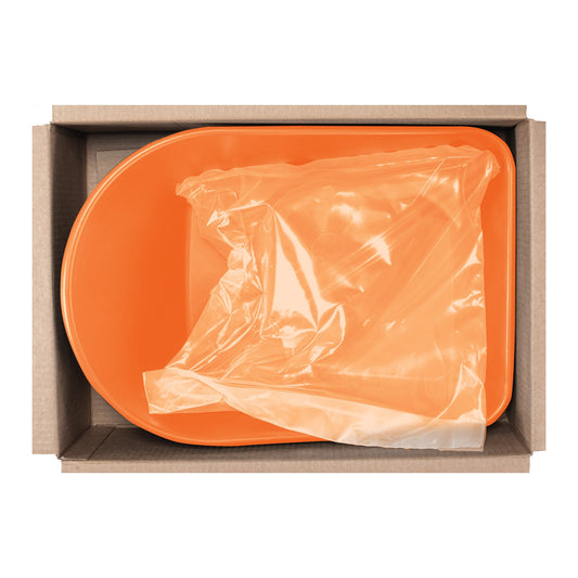Carretilla para niños concha plástica