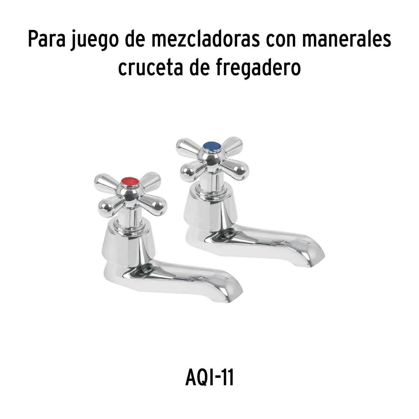 Bolsa con 2 cartuchos cerámicos para llave AQI-11