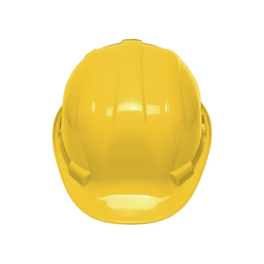 Casco de Seguridad Industrial con Ajuste por Intervalos Amarillo