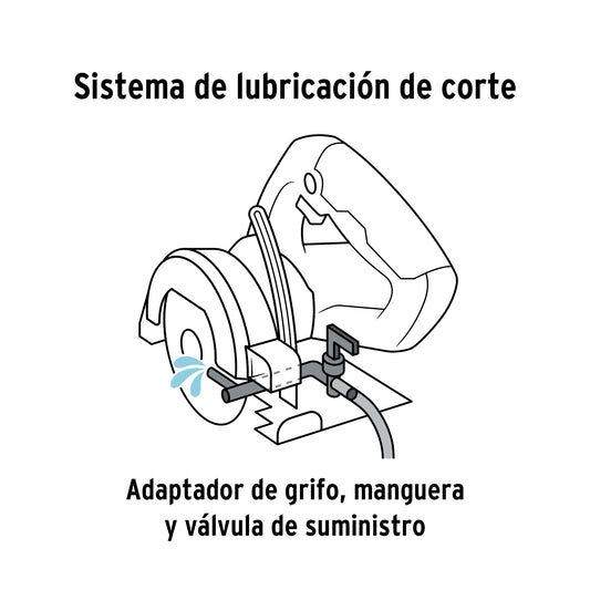 Cortadora para azulejos, 4-1/2", 1500W, TRUPER INDUSTRIAL · vista 2