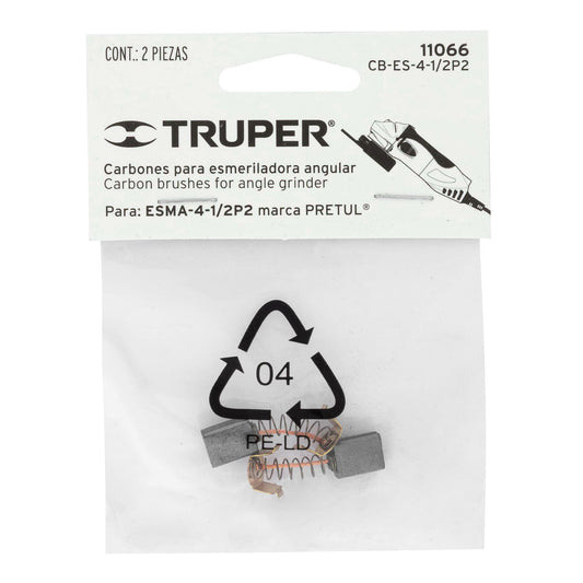 2 carbones para ESMA-4-1/2P2 - TRUPER - SKU 11066