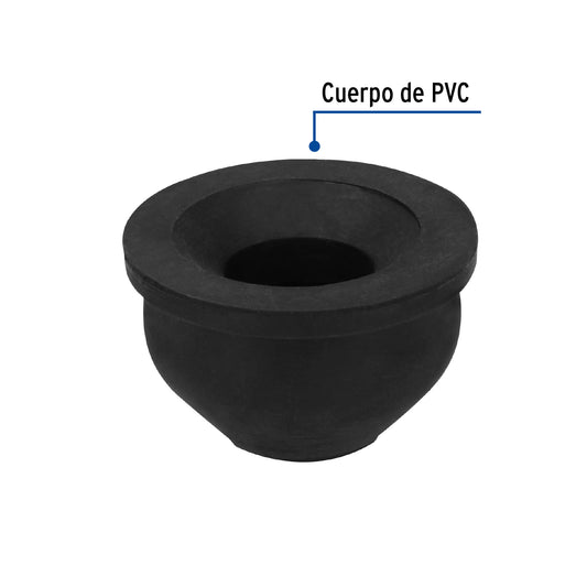 Chupón de PVC, 2" x 1-1/4" · vista 2