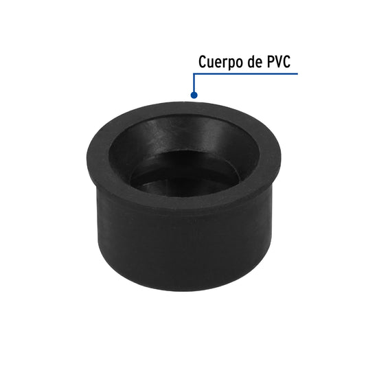 Chupón de PVC, 2" x 1-1/2" · vista 2