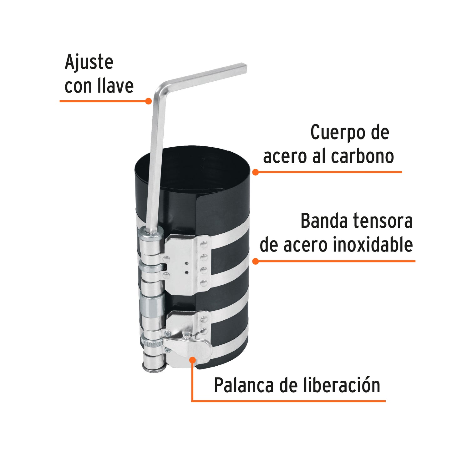 Compresor para anillos diésel