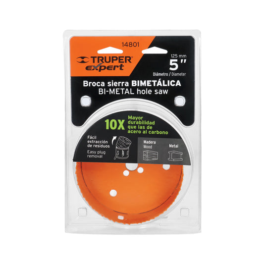 Brocasierra bimetálica 5 pulg