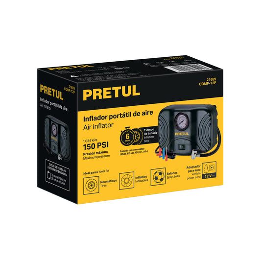 Compresor de aire para auto 12 V