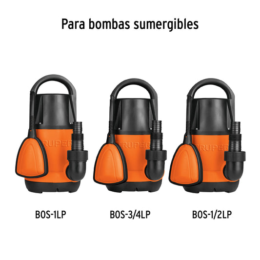 Kit de conector y empaque para bombas sumergibles plásticas