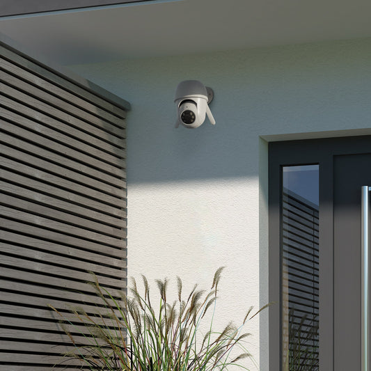 Cámara de seguridad WiFi robotizada para exterior, 3MP · vista 2
