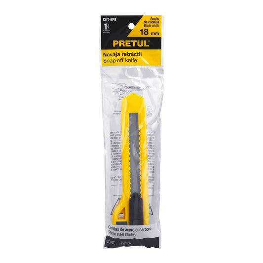 Cutter de 18 mm de plástico