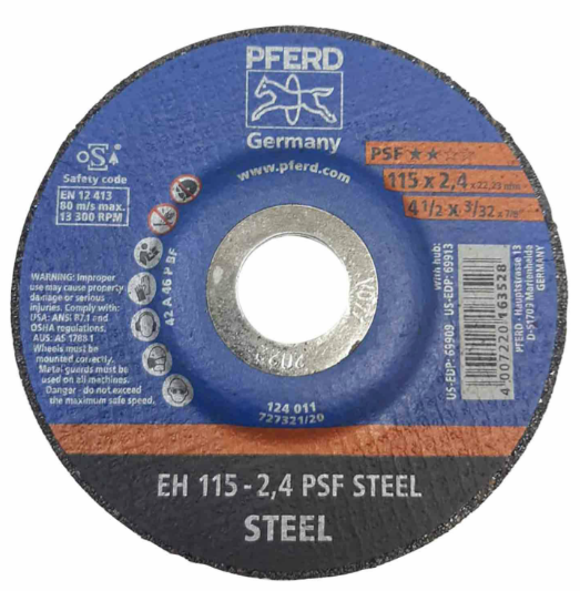 Disco de Corte para Metal 114.3 mm x 2.38 mm