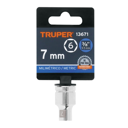 Dado 7 mm cuadro 3/8 pulg