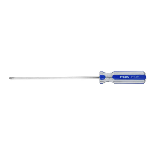 Desarmador de cruz 1/4 x 8 pulgadas con mango de PVC