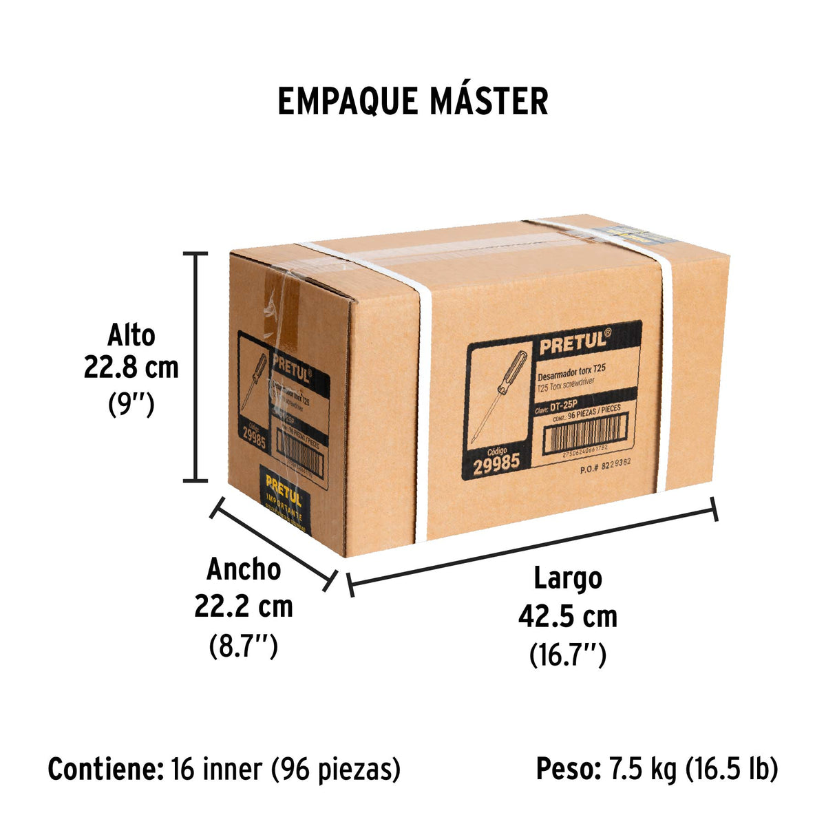 Desarmador punta Torx T 25 mango de PVC · vista 8