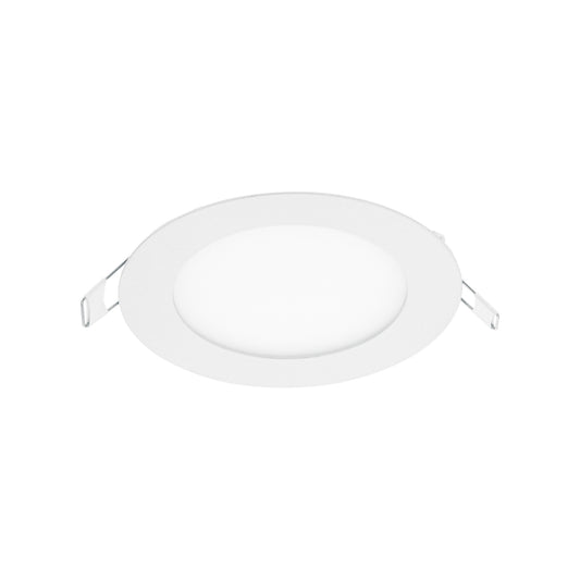 Luminario LED plafón de 6 W con luz de día ultradelgado redondo