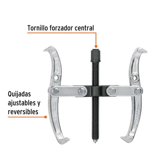Extractor de poleas 2 quijadas 10 pulg