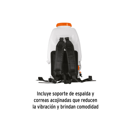 Fumigador de 25 L con motor a gasolina de 4 tiempos