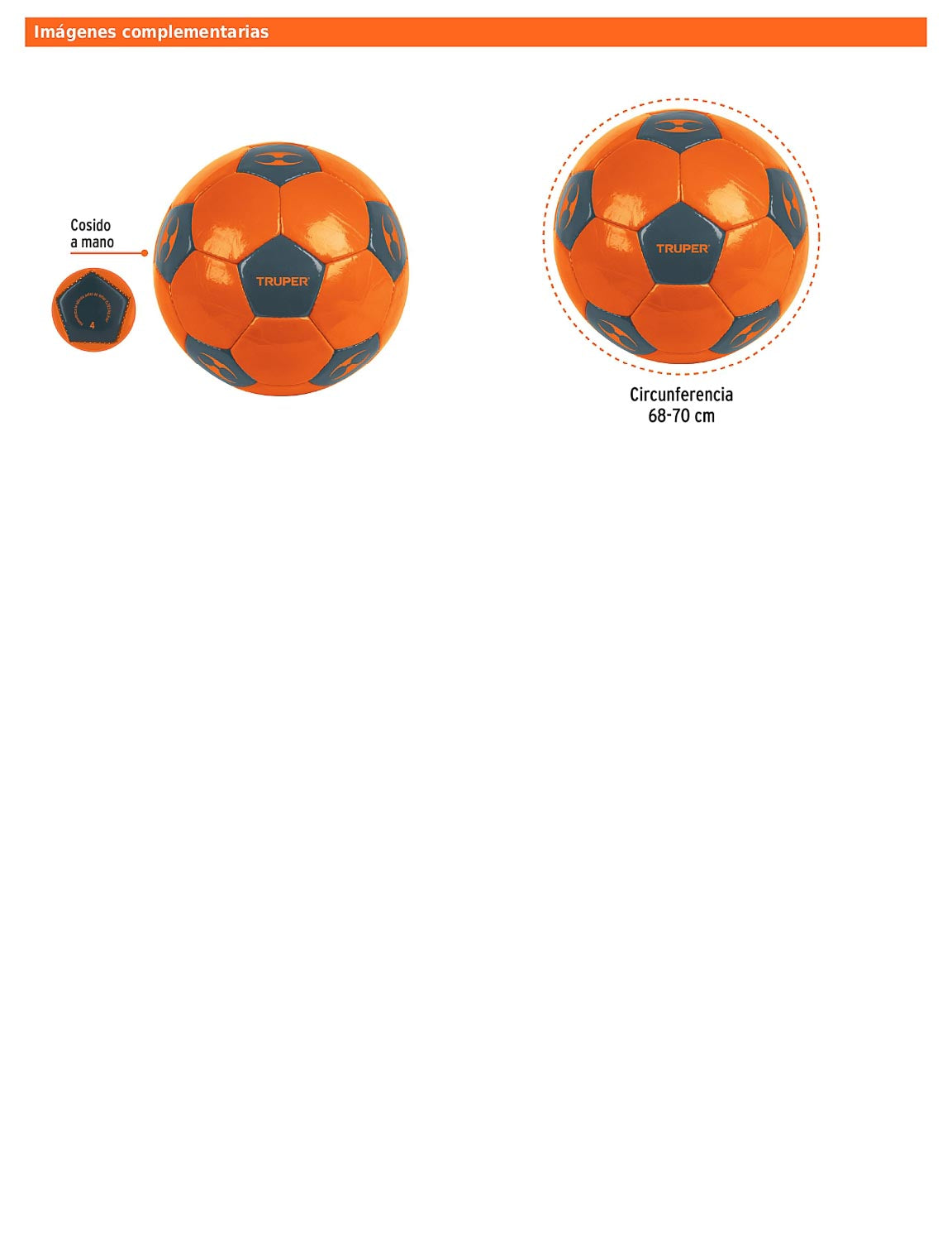 Balón de fútbol No. 5 fabricado en poliuretano
