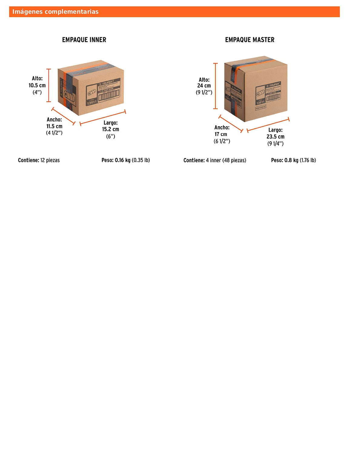 Felpas para mini rodillo de 4 pulgadas por 3/8 de poliéster