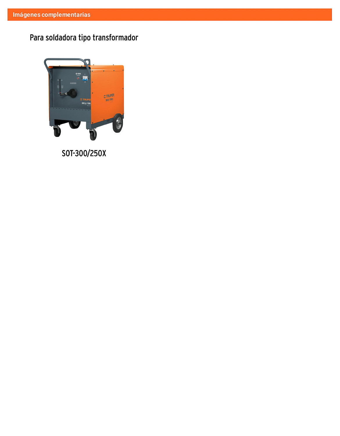 Cables con pinza a tierra para SOT-300/250X