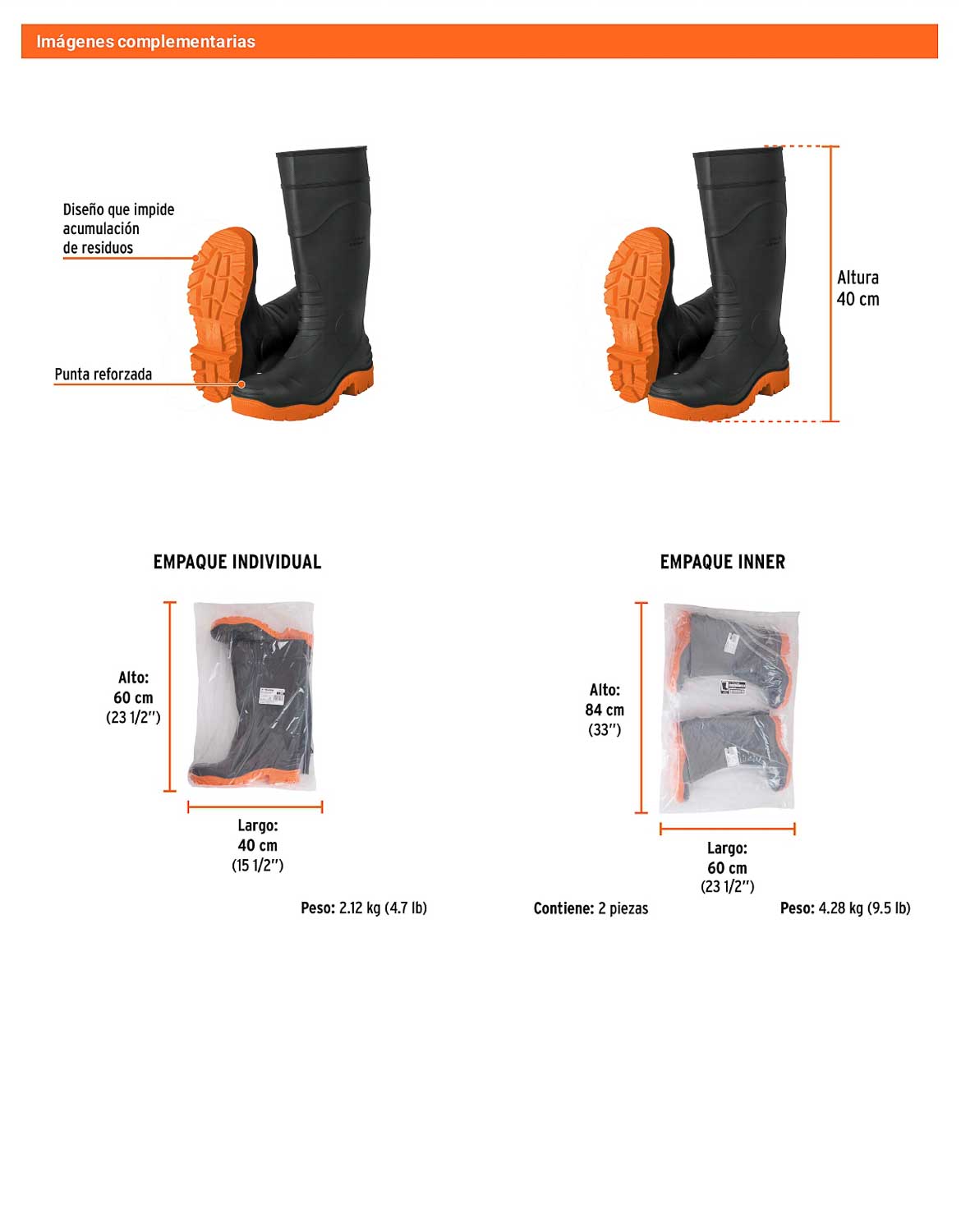 Botas industriales 29