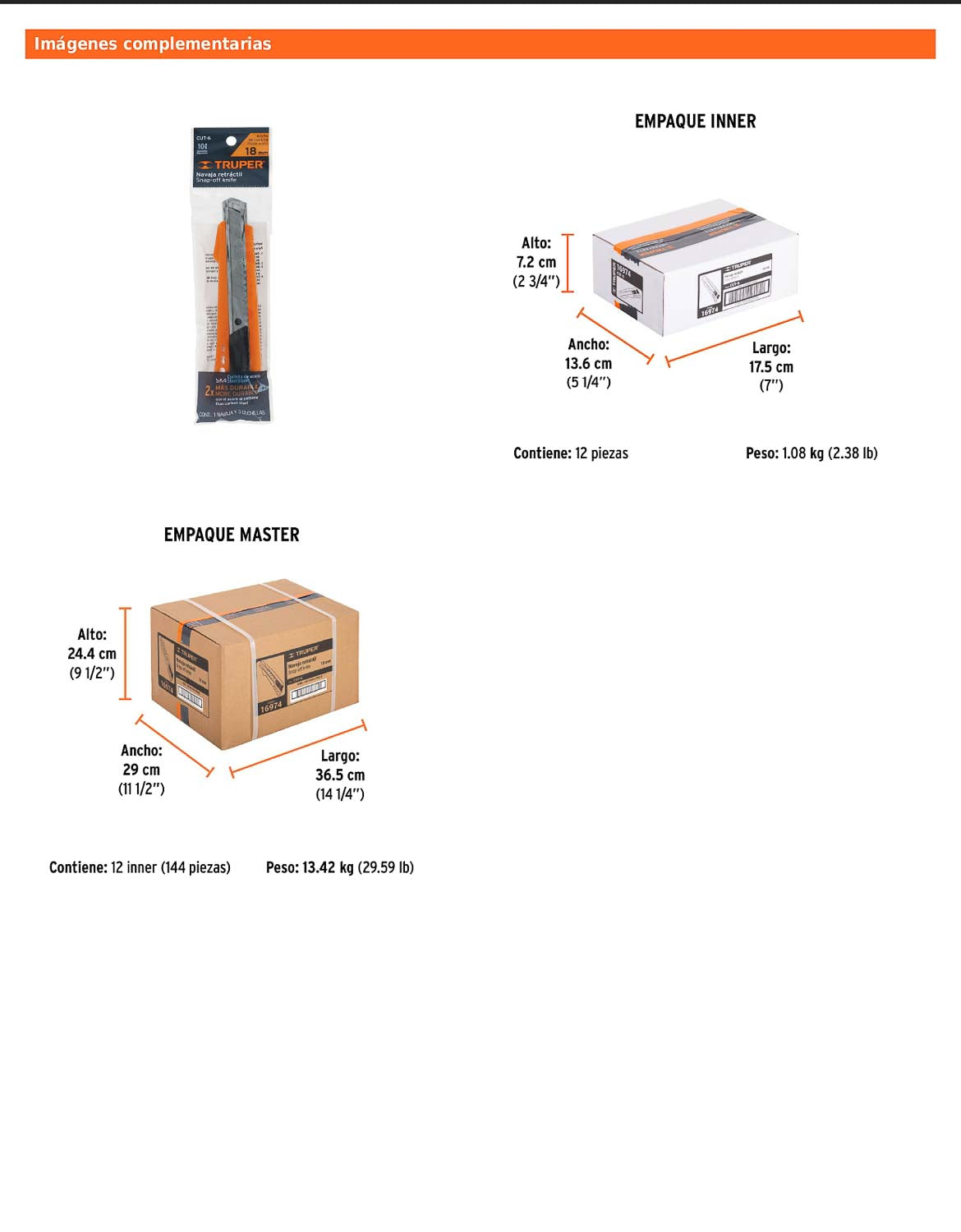 Cutter de 18 mm reforzado de plástico con alma metálica