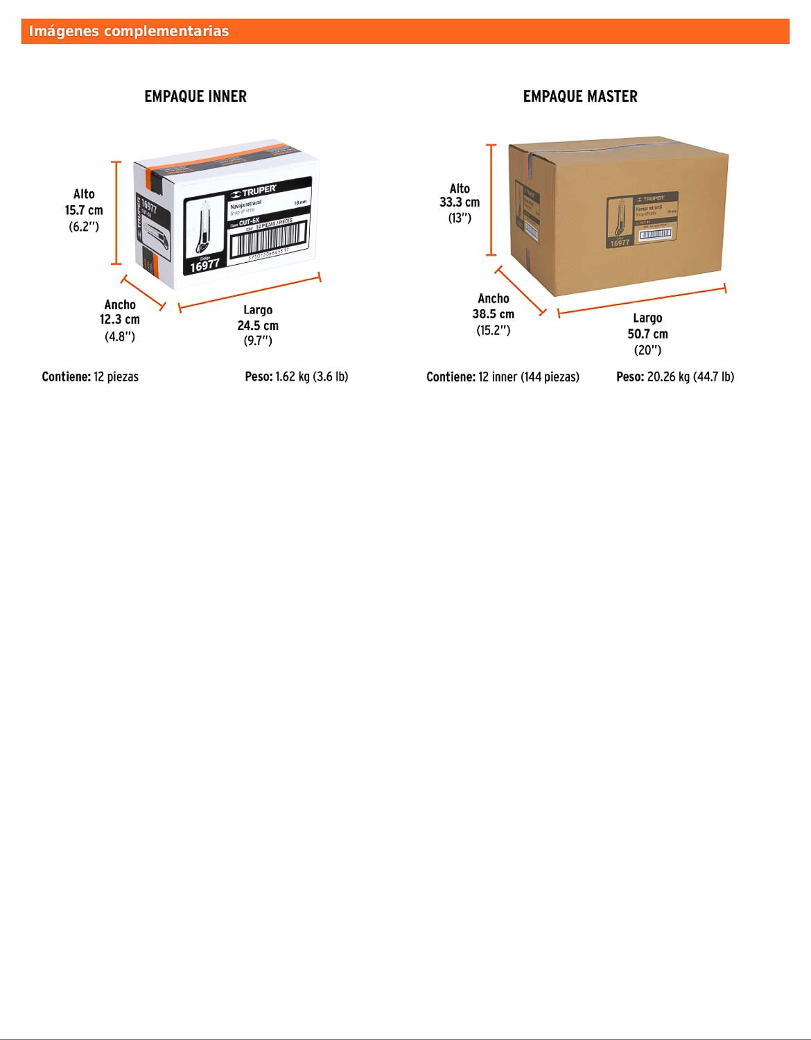Cutter profesional de 18 mm con alma metálica y grip