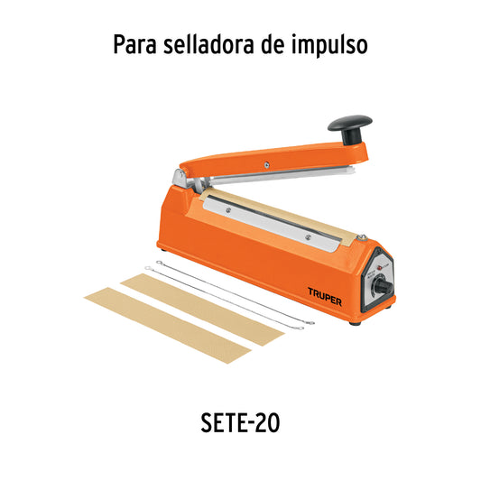 Juego de 5 piezas, resistencia para selladora 20 cm · vista 2