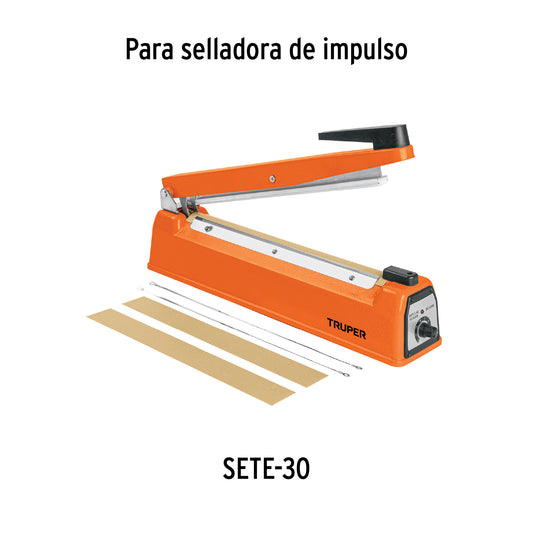 Juego de 5 piezas, resistencia para selladora 30 cm · vista 2