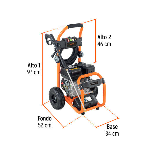Hidrolavadora con motor a gasolina, 2,800 PSI · vista 2
